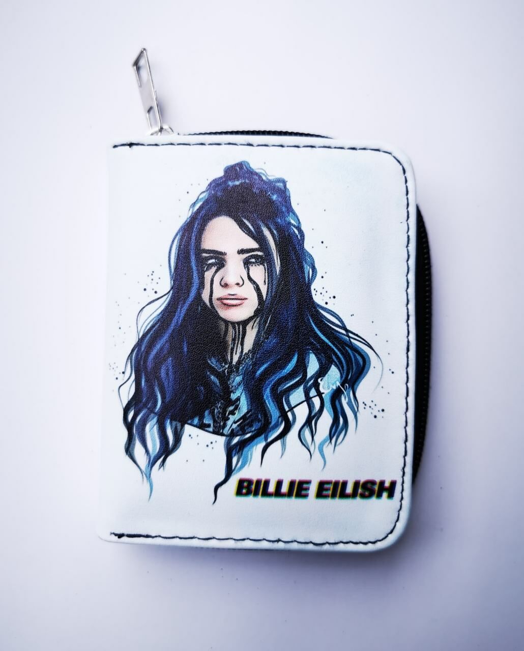 Billie Eilish Baskılı Mini Cüzdan