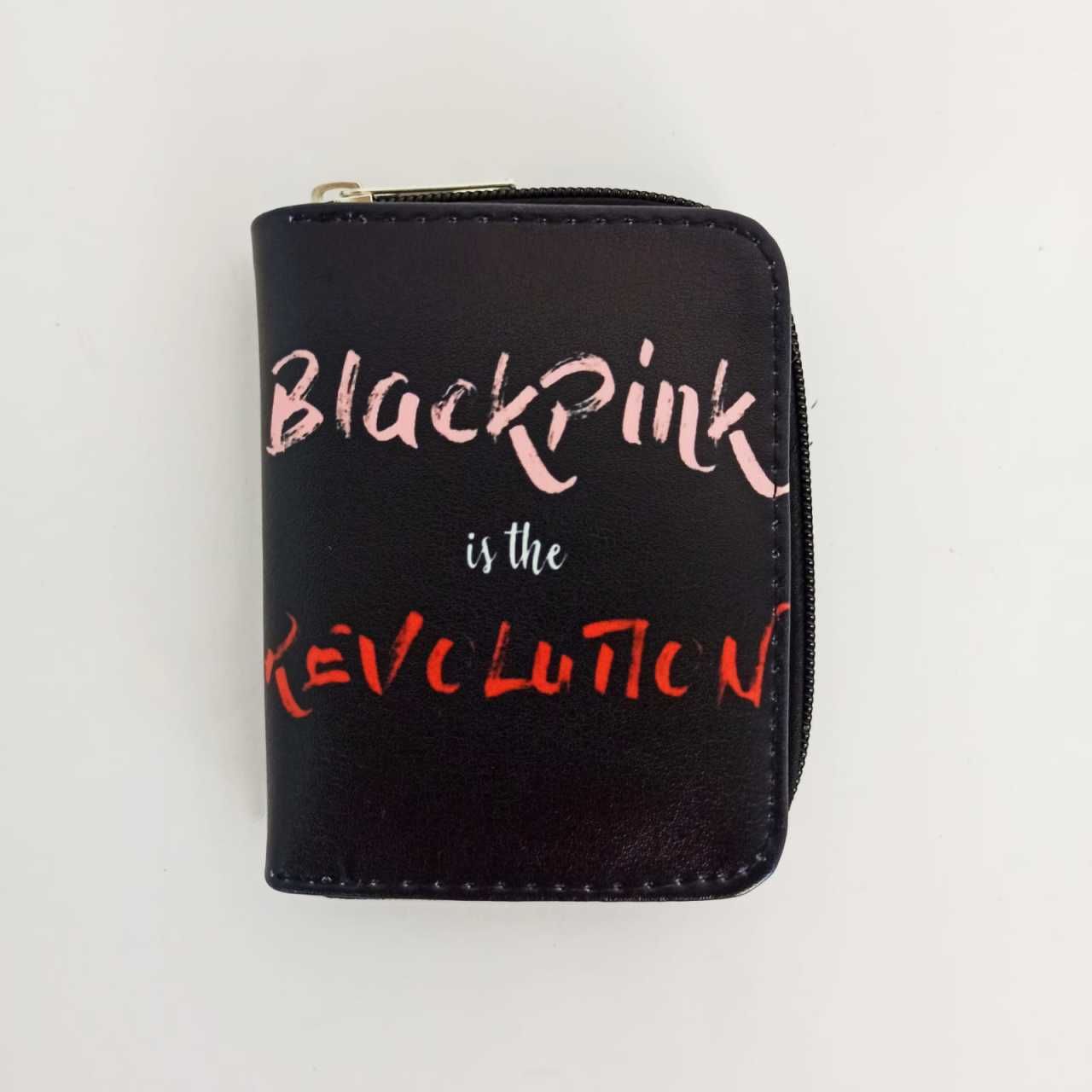 Black Pink is the Revolution Baskılı Cüzdan