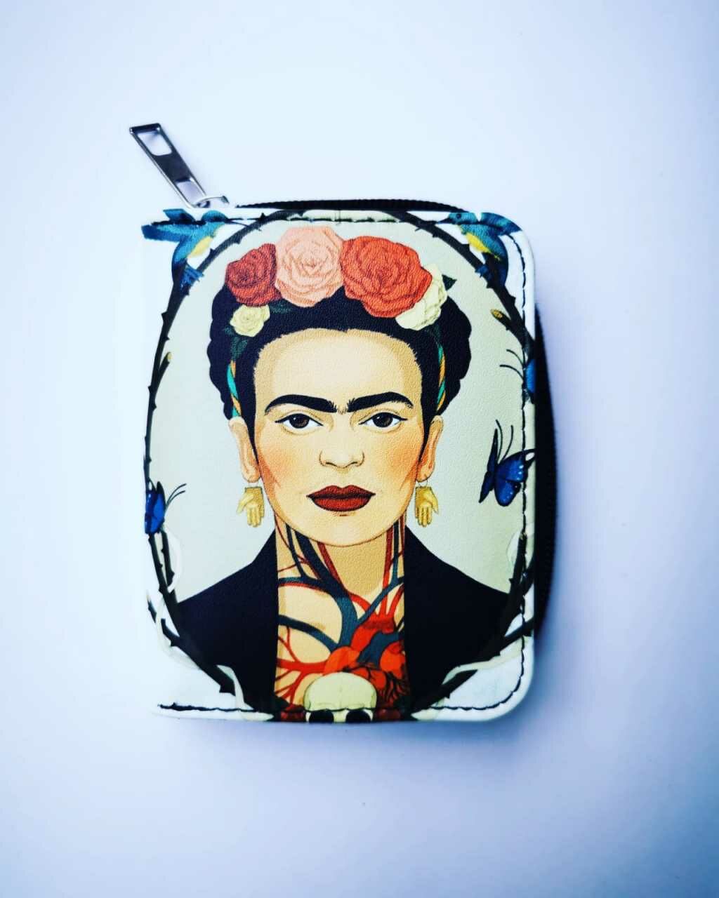 Frida Kahlo Baskılı Cüzdan