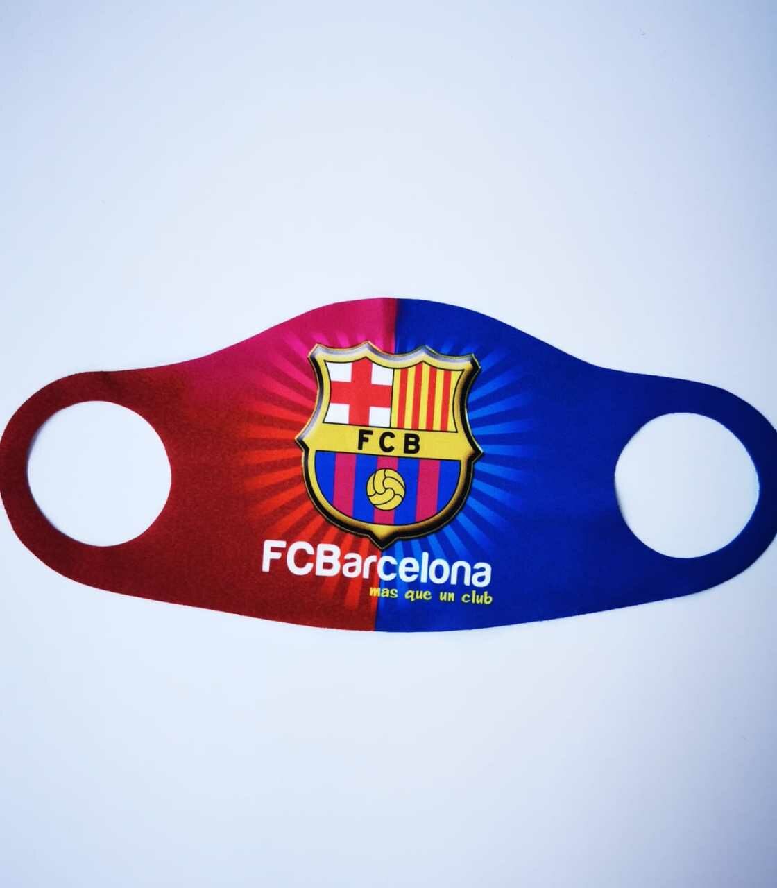 FC Barcelona Baskılı Maske