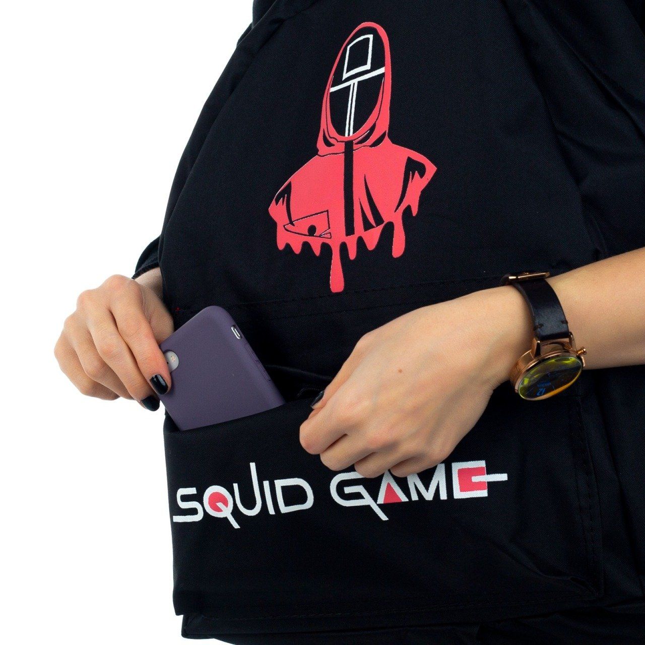 Squid Game Baskılı Sırt Çantası