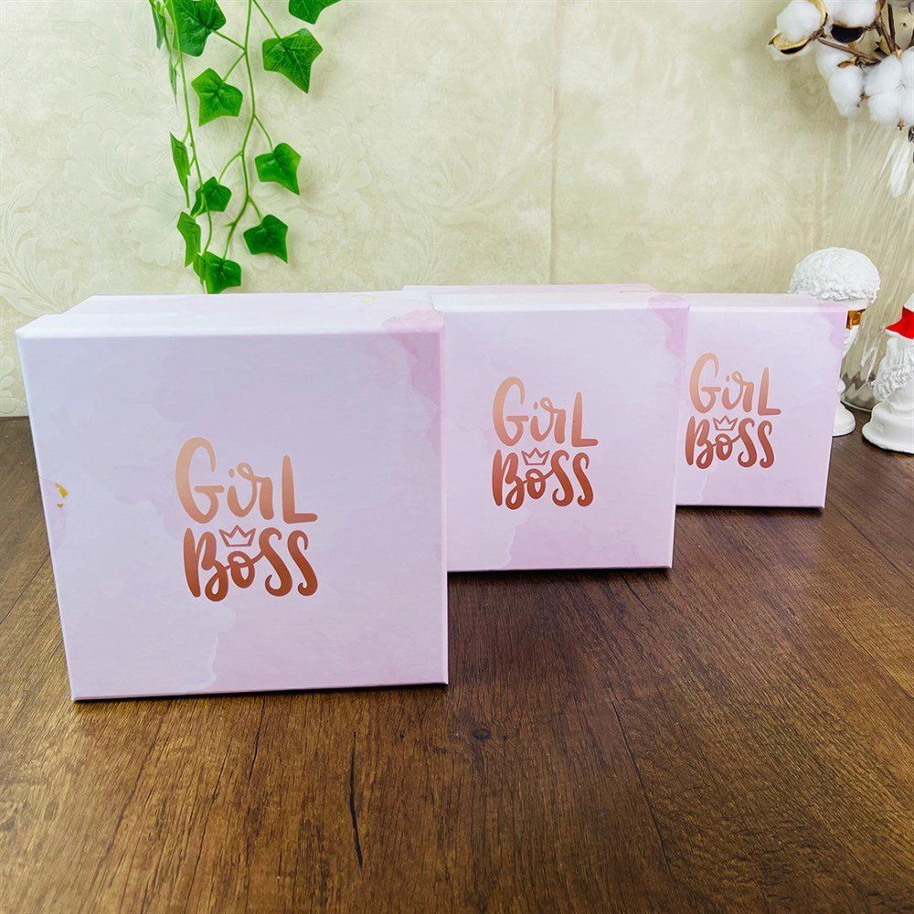 Girl Boss Tasarımlı 3’lü Kutu