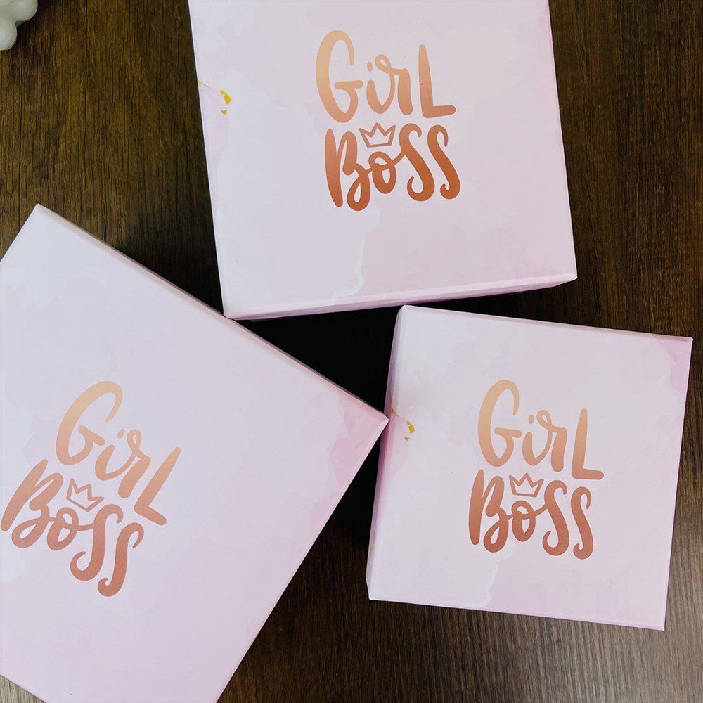 Girl Boss Tasarımlı 3’lü Kutu