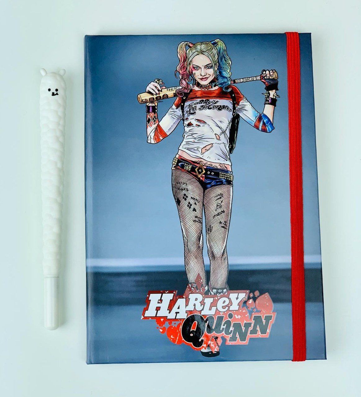 Harley Quinn Tasarımlı Lastikli Defter