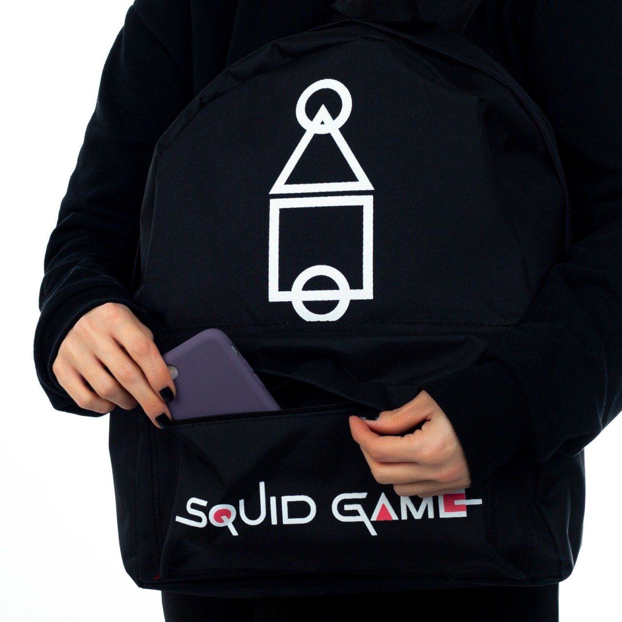 Squid Game Baskılı Sırt Çantası