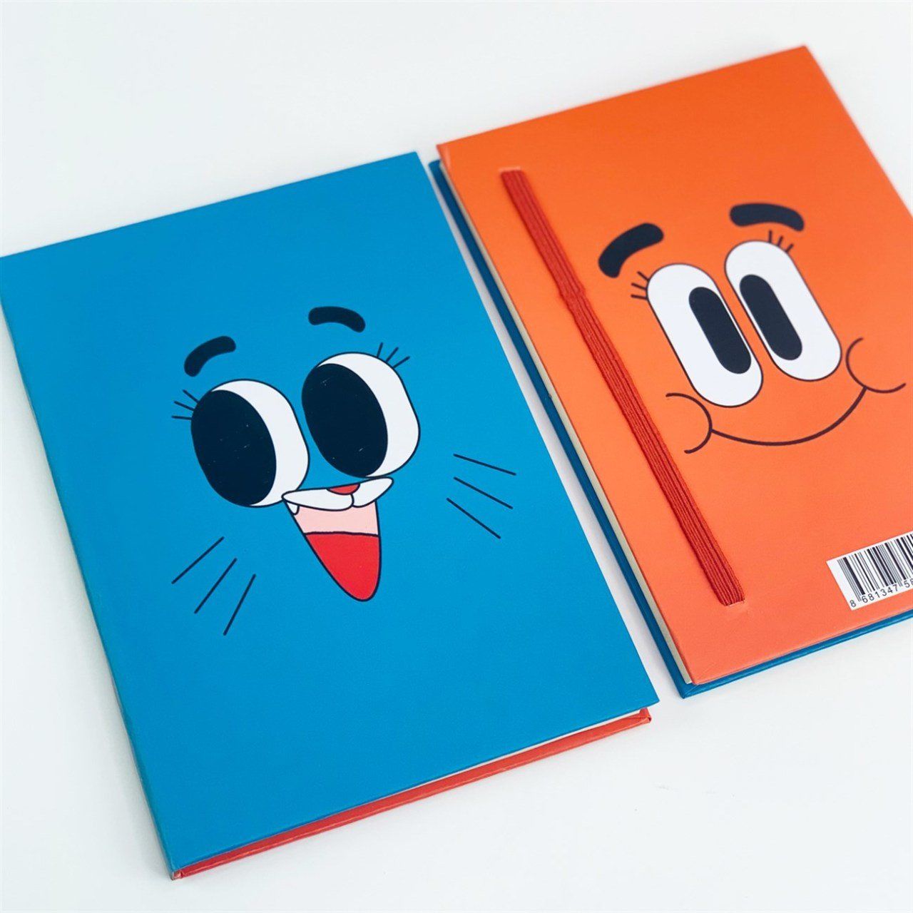 Gumball Darwin Tasarımlı Lastikli Defter