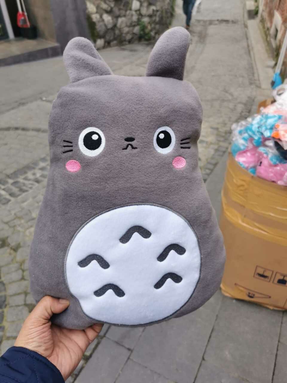 Totoro Tasarımlı Yumuşak Yastık