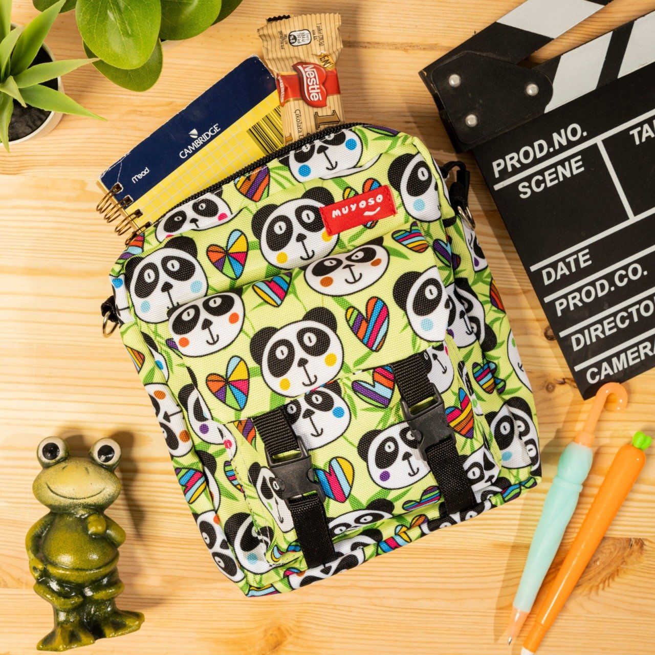 Panda  Muyoso Bag Cıtcıtlı Dik