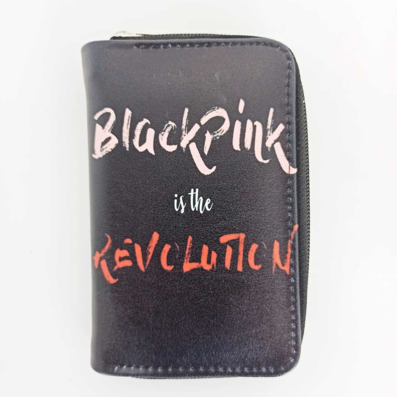 Black Pink Baskılı Cüzdan