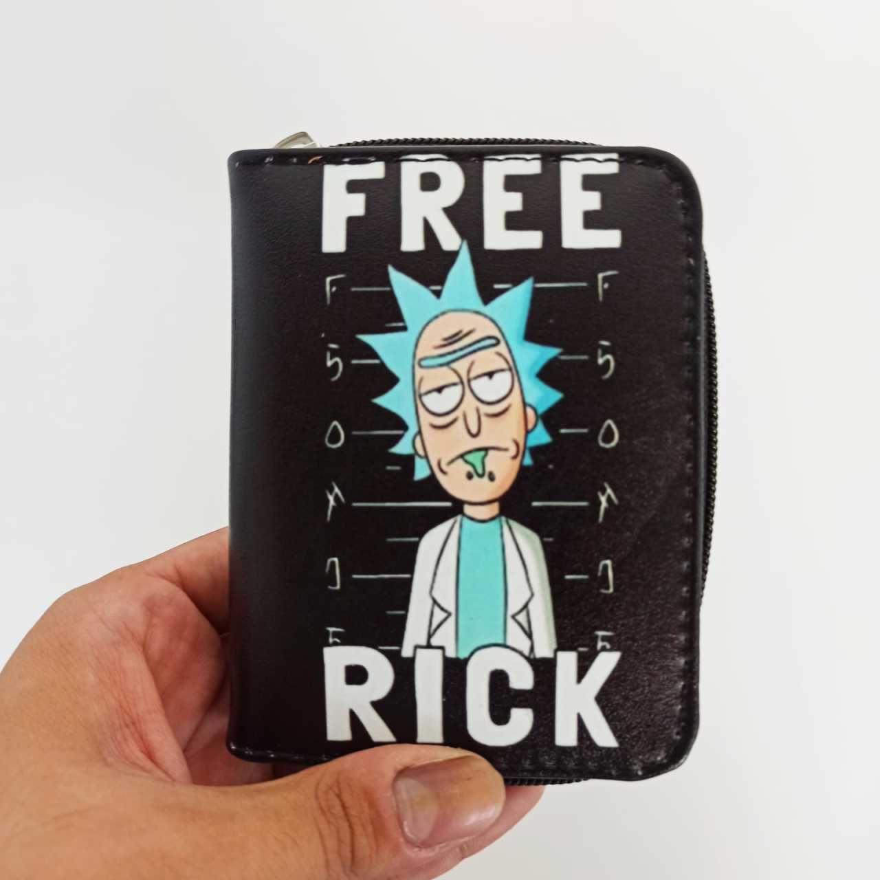 Free Rick Baskılı Cüzdan