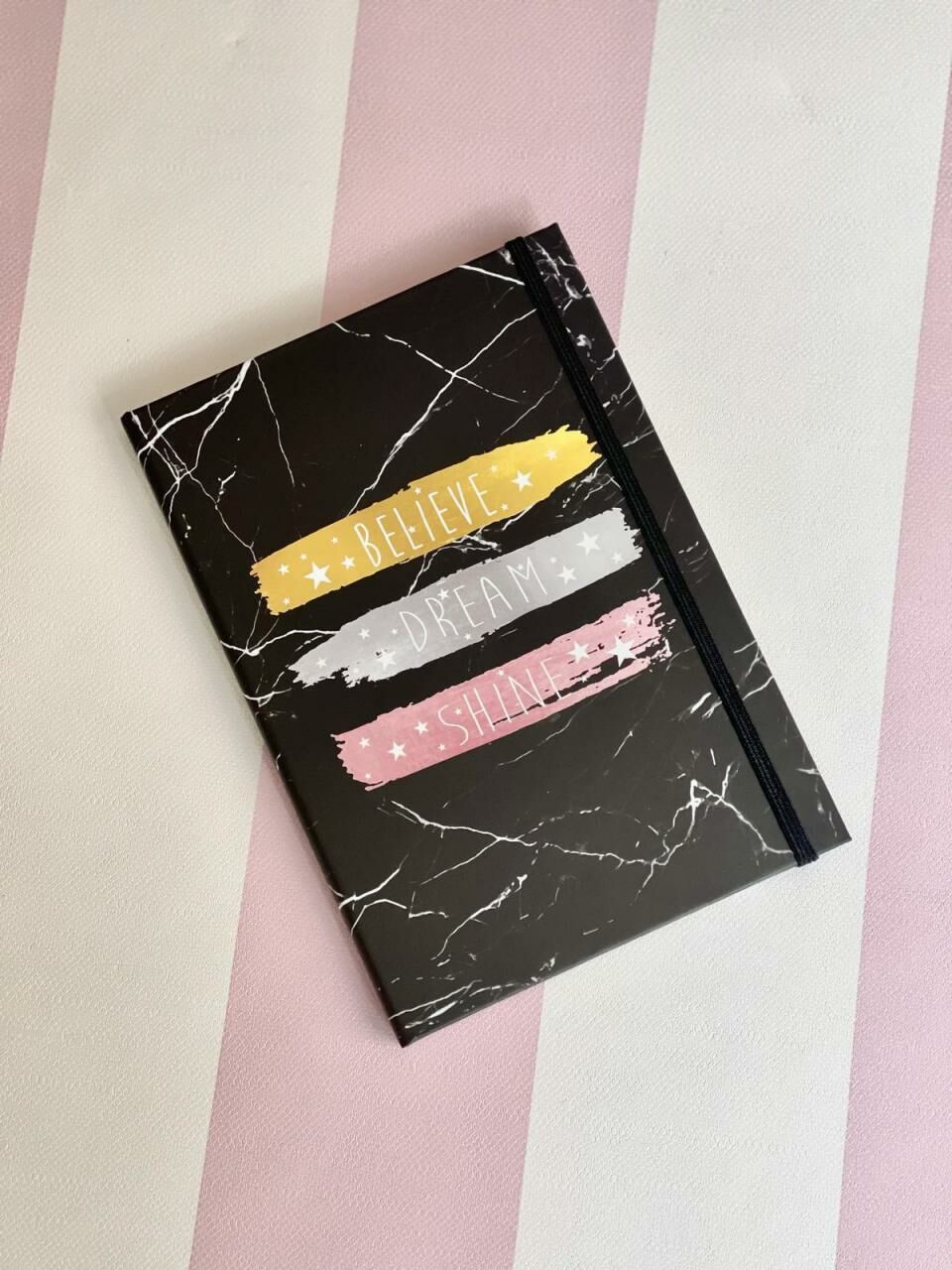 Belıeve Dream Shıne Tasarımlı Lastikli Defter