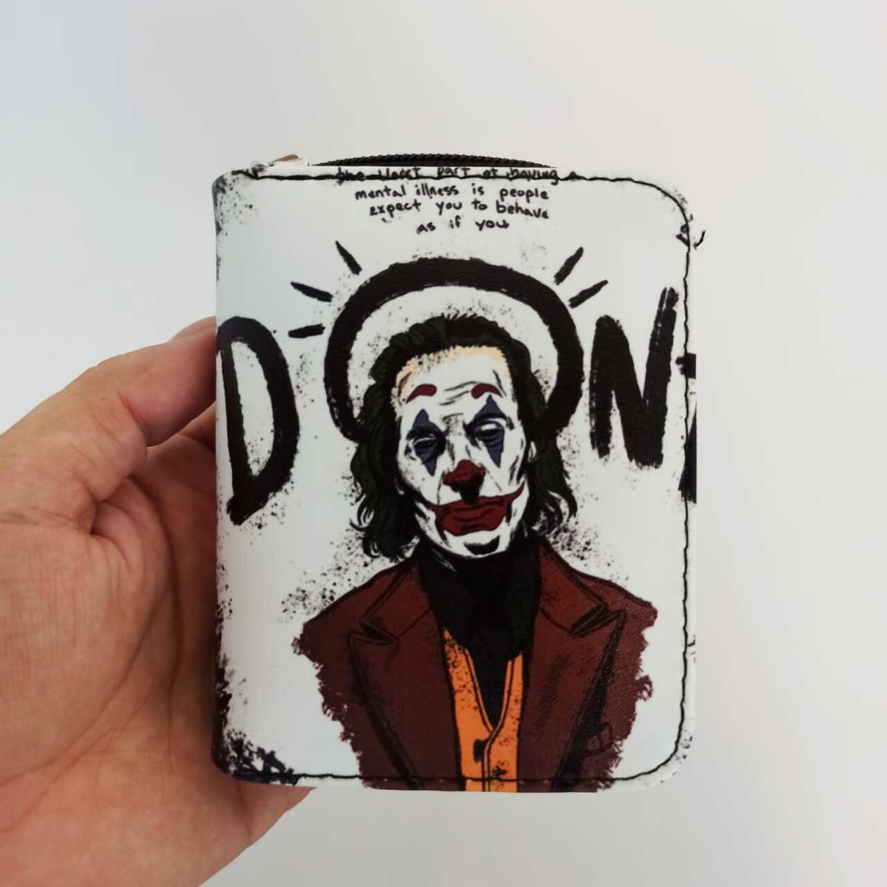 Joker Baskılı Cüzdan