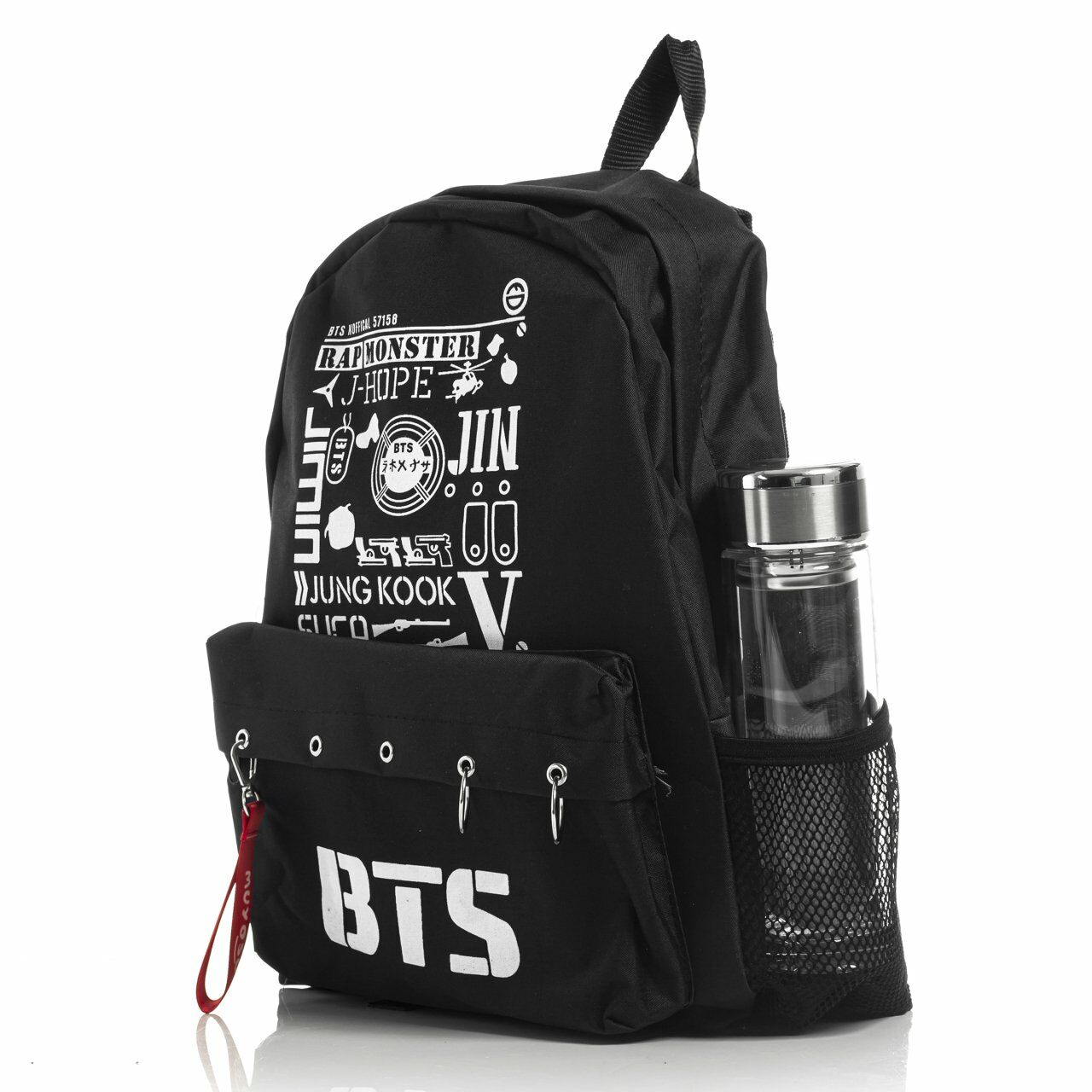 BTS Baskılı Laptop Sırt Çantası Piersingli