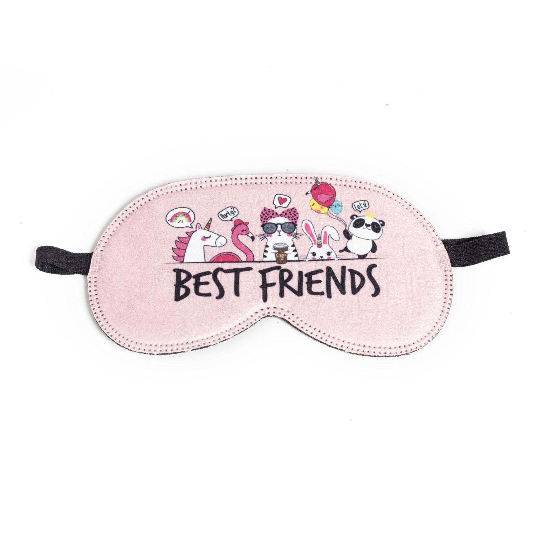 Best Friends Tasarımlı Uyku Bandı