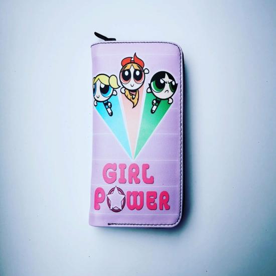 Girl Power 3 Baskılı Cüzdan