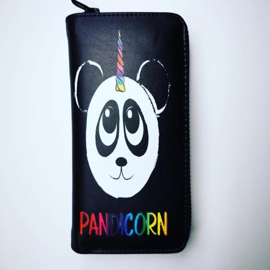 Panda 4 Baskılı Cüzdan