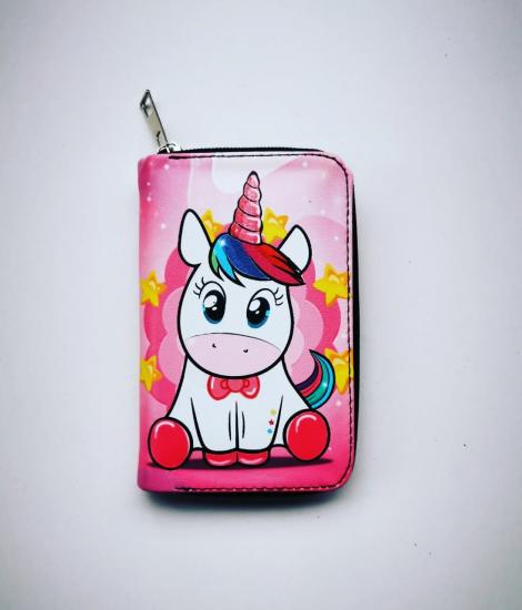 Unicorn Pembe Cüzdan