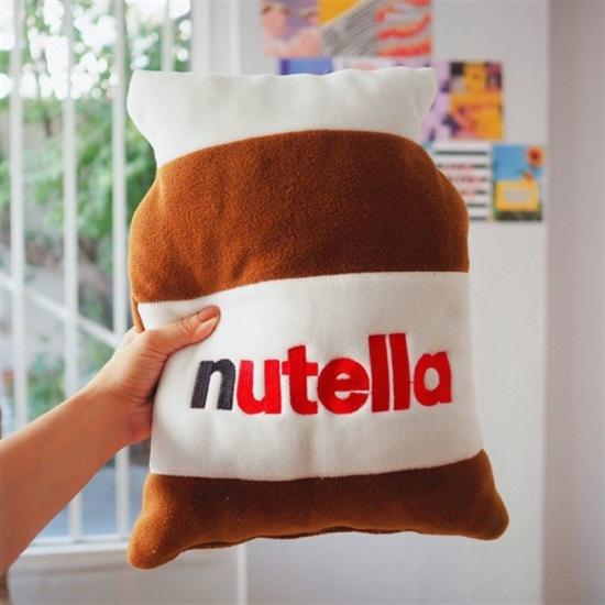 Nutella Kavanoz Peluş Yastık