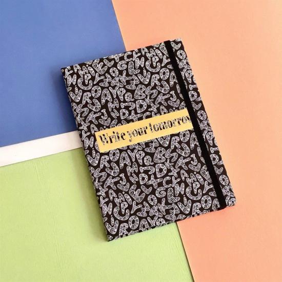 Write Your Tomorrow Tasarımlı Lastikli Defter