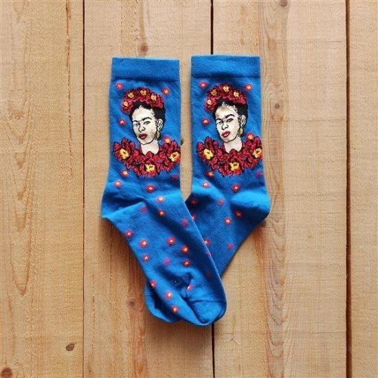 Frida Kahlo Mavi Çorap