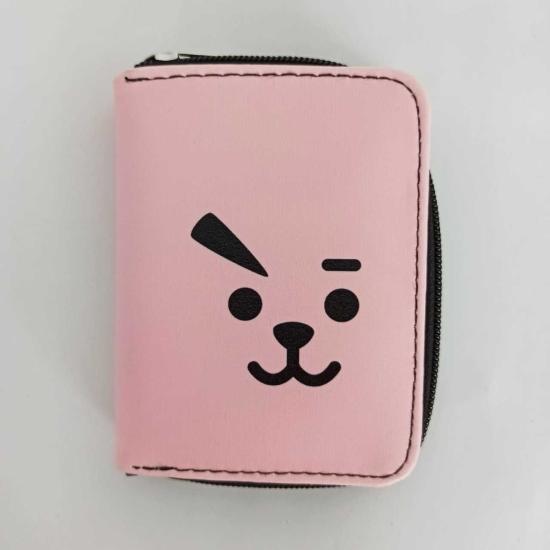 BT21 Cooky Baskılı Cüzdan