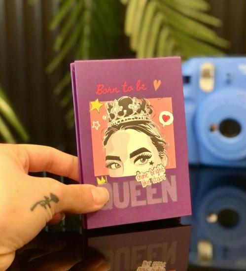 Pink Queen Tasarımlı Mini Fotoğraf Albümü