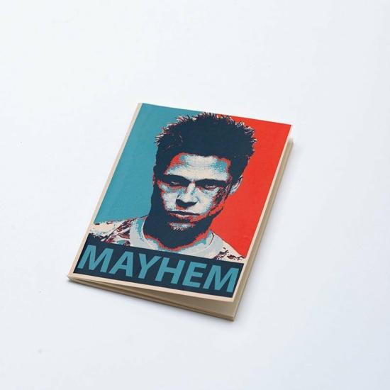 Mayhem Baskılı Not Defteri