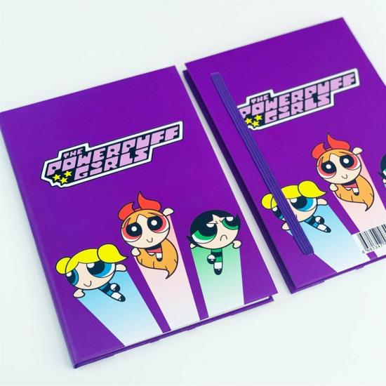 Girl Power Tasarımlı Lastikli Defter