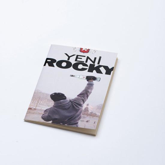 Yeni Rocky Baskılı Not Defteri