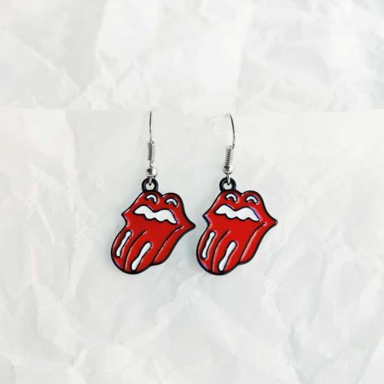 Rolling Stones Küpe