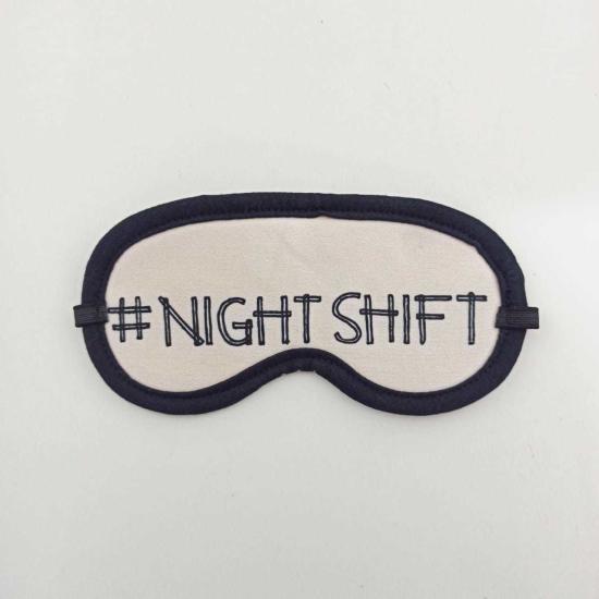 Night Shift Tasarımlı Uyku Bandı