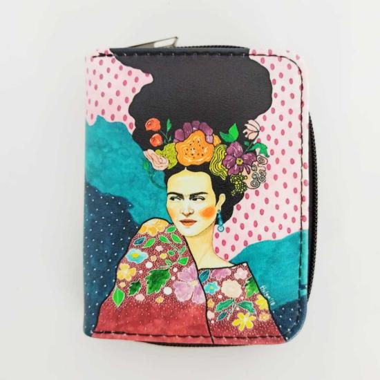 Frida Kahlo Baskılı Cüzdan