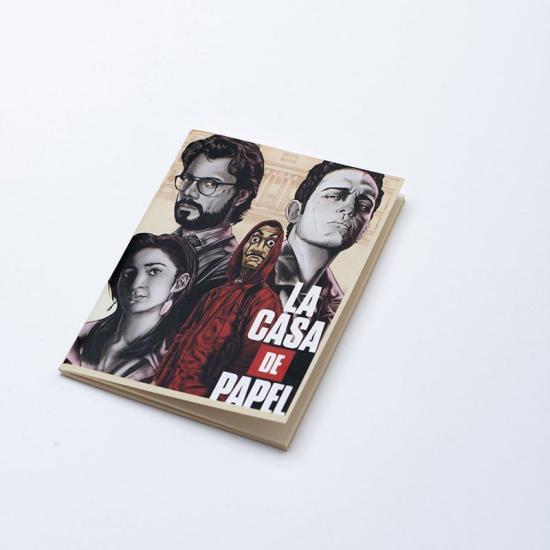 La Casa De Papel  Baskılı Not Defteri