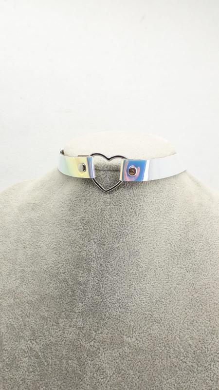 Kalp Merkezli Hologram Choker